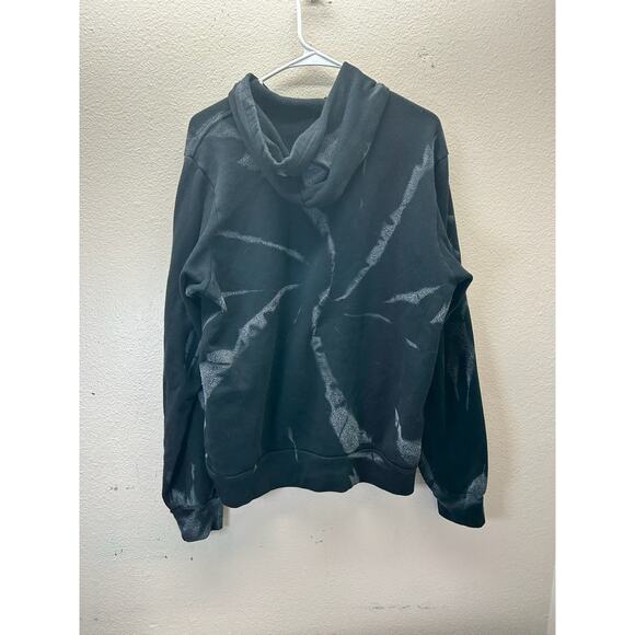 Myrrhe Sweatshirt Hoodie Tie Dye Black ASO Celebrities Hollywood SZ L - Picture 2 of 3